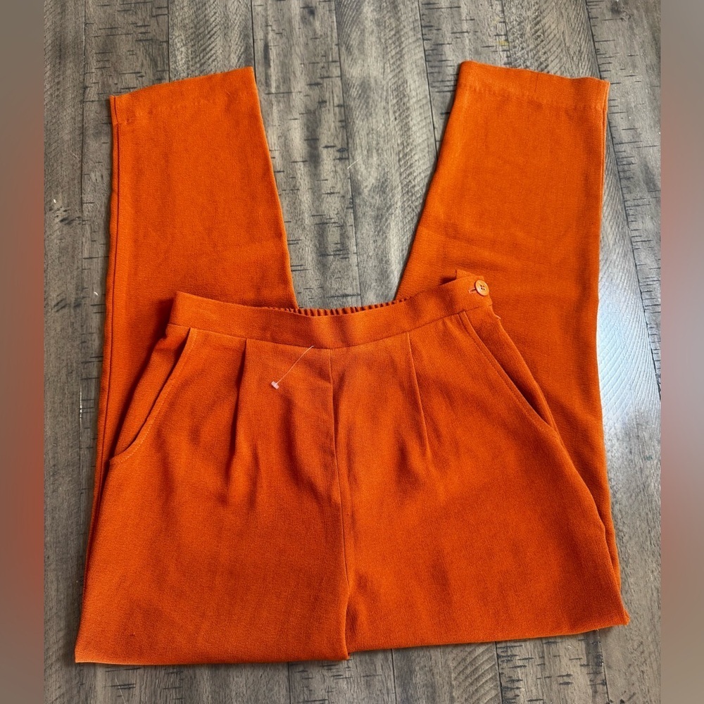 American Apparel Rust Orange Jogger Pants - Picture 13 of 13